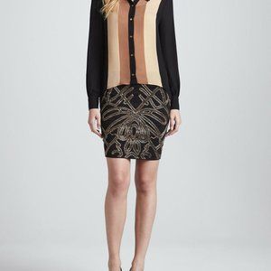 Haute Hippie Embellished Skirt